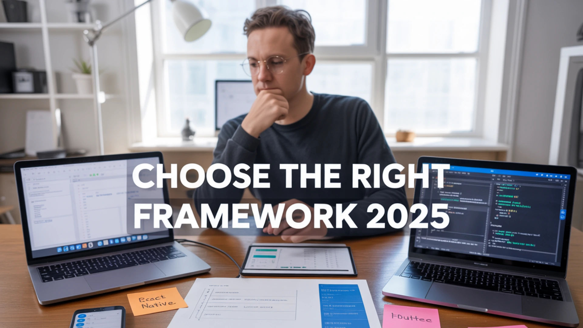 How to Choose the Right App Development Framework in 2025